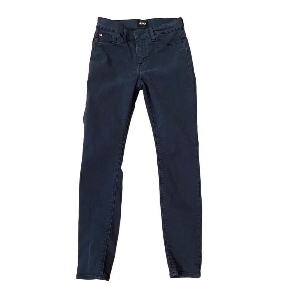 Hudson Natalie Super Skinny Jeans Black Size 25